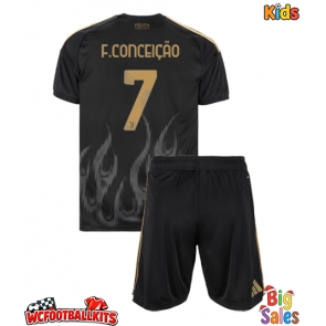 Juventus Francisco Conceicao #7 Replica Third Stadium Kit for Kids 2026-27 Short Sleeve (+ pants)